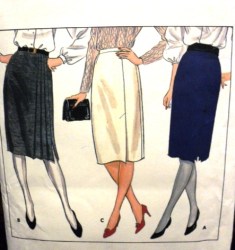 4665 1970S STRAIGHT PLEAT SKIRT PATTERN 10
